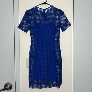 Teal Two-Piece Mini Dress